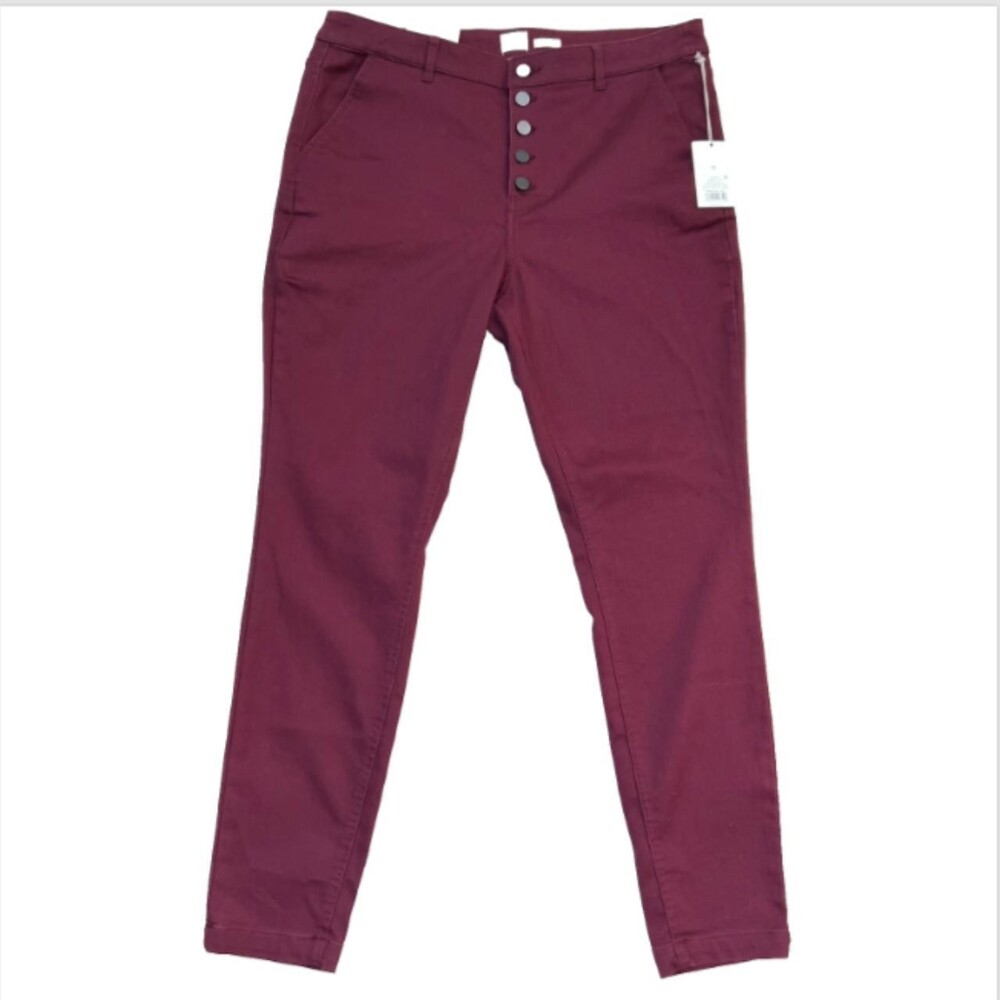 A New Day Women's Burgundy Jeans